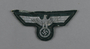 Wehrmacht silver bullion eagle insignia patch acquired by German Jewish US soldier