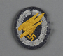 Luftwaffe paratrooper badge with gold diving eagle acquired by German Jewish US soldier