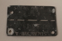 Prisoner ID tag issued to a Hungarian Jewish POW in Stalag XVIII A