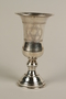 Silver, engraved kiddush cup used by German Jewish refugees in Shanghai