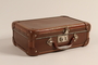 Small suitcase used by a Hungarian Jewish family while living in hiding