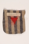 Concentration camp inmate uniform pocket fragment