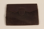 Brown leather trifold wallet used by a Jewish medical officer, 2nd Polish Corps