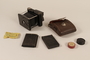 Goerz Tenax pocket camera and accessories used by US soldier