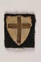 British 8th Army Crusade sleeve patch worn by a Jewish medical officer, 2nd Polish Corps