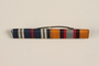 Two place service distinction ribbon bar awarded to a Jewish medical officer, 2nd Polish Corps
