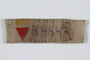 Prisoner ID badge B 4647 worn by Polish Jewish slave laborer