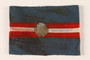 Armband with a royal coat of arms issued to a Danish resistance member