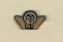 ORT shoulder badge owned by the Director, ORT vocational schools, DP camps