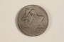 Israeli medallion with case issued to commemorate Jewish resistance during WWII