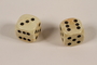 Pair of dice carried by a Dutch resistance member