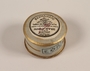 Mignot-Boucher face powder box marked Rachel with a Star of David label