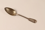 Silver dinner spoon smuggled into France by a German Jewish refugee