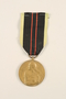 Medal de la Resistance Armee 1940-1945 medal and ribbon awarded to a Belgian resistance fighter