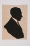 Small silhouette of his father brought to the US by a Jewish refugee from Vienna