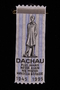 Commemorative ribbon for the 50th anniversary of Dachau concentration camp
