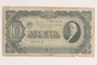 Soviet Union, 10 chervonets note, acquired by a Hungarian Jewish forced laborer