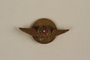 Wing shaped Portuguese Air Force pin given to a young Jewish refugee by friends in Lisbon