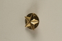 US Army soldier's 5-pointed star shaped gold pin