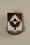 Sterling US 46th Medical Battalion pin that belonged to a US medic