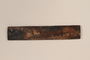 Partial leather razor strop used by a barber in a concentration camp