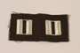 US Army captain's insignia patch worn by a Jewish soldier