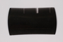 Black plastic dust comb owned by a German Jewish refugee
