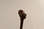Walking stick with a knob shaped as the head of a Jewish man in a yarmulke