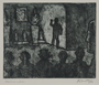 Plate 55, Herbert Sandberg series, Der Weg: memorial service for Ernst Thalmann (1886-1944)