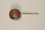 Enameled stickpin for the Studiosorum World Congress owned by a former Czech Jewish soldier