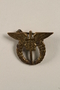 Czech Air Force pilot badge issued to a Jewish veteran