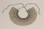 Beaded bib necklace made by a young Polish Jewish refugee in Russia