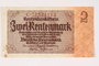 German Rentenbank, 2 Rentenmark note