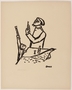 1 from a series of 14 wartime prints by a Hungarian Jewish artist honoring the Jewish holidays