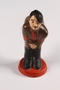 Plaster figurine of Adolf Hitler with pincushion