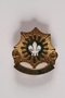 US Army 2nd Cavalry Regiment Toujours Pret pin worn by a Jewish American soldier