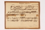 Piece of handwritten sheet music