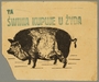 Flier of a pig captioned: This Pig Buys from a Jew