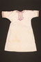 Embroidered nightgown made for a young Austrian Jewish refugee before her emigration