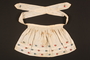 Embroidered apron made for a young Austrian Jewish refugee before her emigration