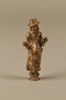 Bronze figurine of a Jewish schnorrer in his traditional long coat