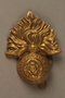 Royal Fusiliers cap badge worn by a British soldier and Kindertransport refugee