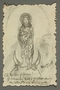 Drawing of the Virgin Mary by an American concentration camp inmate