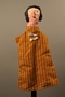Hand puppet of a woman created by a German Jewish Holocaust survivor and World War II veteran