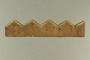 Peaked cutting template brought with an Austrian Jewish refugee