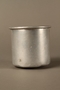 Tin mug issued to a Jewish girl and her family at a displaced persons camp