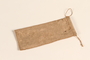 Tan woolen pouch used by a Jewish soldier, 2nd Polish Corps