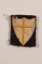 British 8th Army sleeve badge worn by a Jewish soldier, 2nd Polish Corps