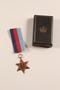 1939-1945 Star medal, ribbon and box awarded to a Jewish soldier, 2nd Polish Corps