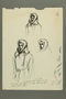 Sketches of a fellow concentration camp inmate by Esther Lurie